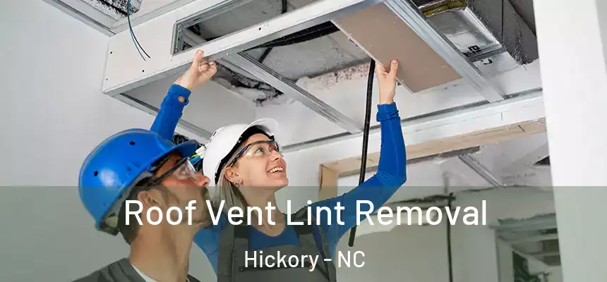 Roof Vent Lint Removal Hickory - NC